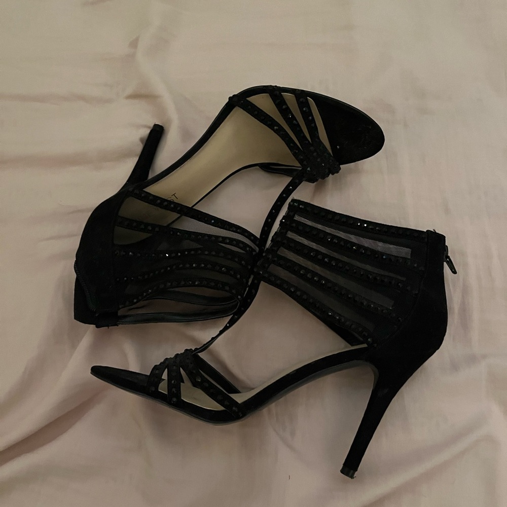 sparkly heels